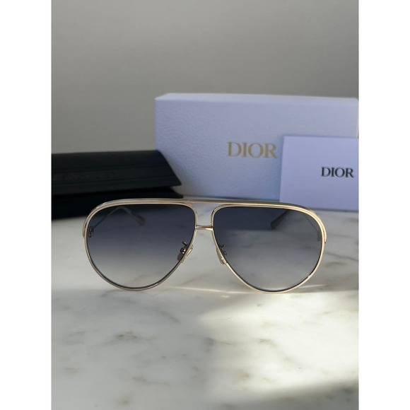 NEW Dior EverDior A1U Sunglasses in Gold Blue Gradient - Picture 5 of 8